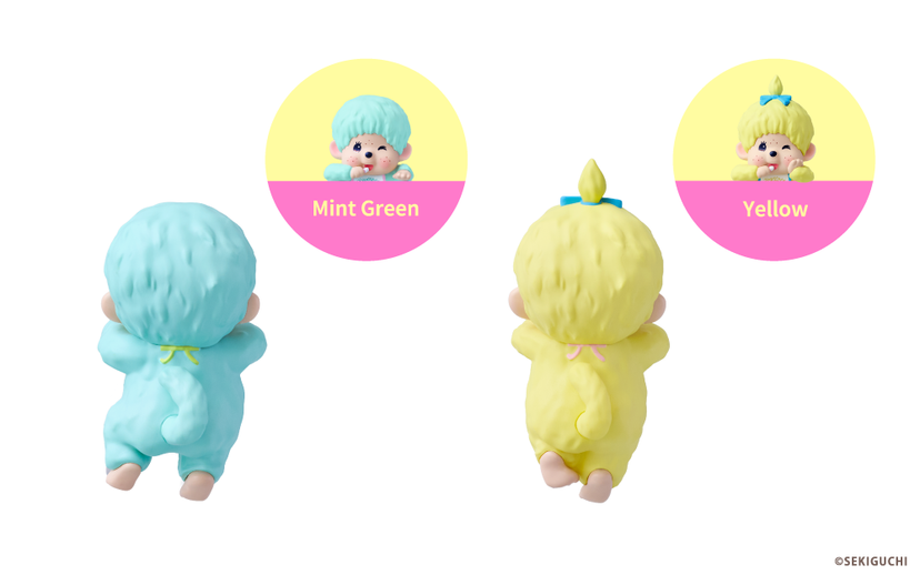 Item Overview: HIPPERS Monchhichi COLORS: Wink Series E9